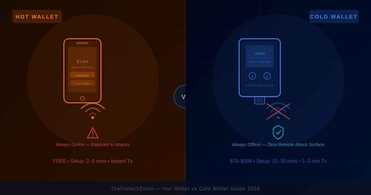 Hot Wallet vs Cold Wallet