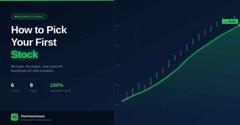 How to Pick Your First Stock