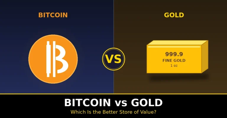 Bitcoin vs Gold comparison — which is the better store of value in 2026
