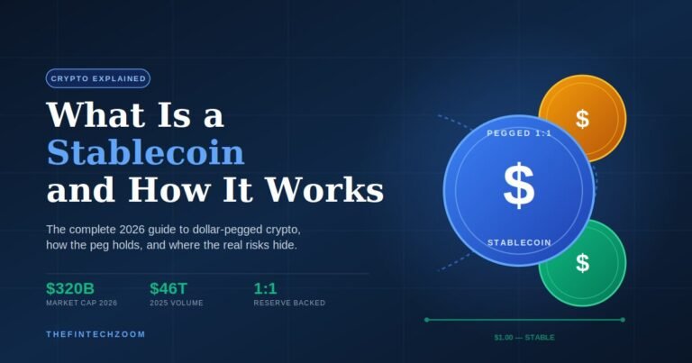 What is a stablecoin and how it works - dollar-pegged crypto guide 2026